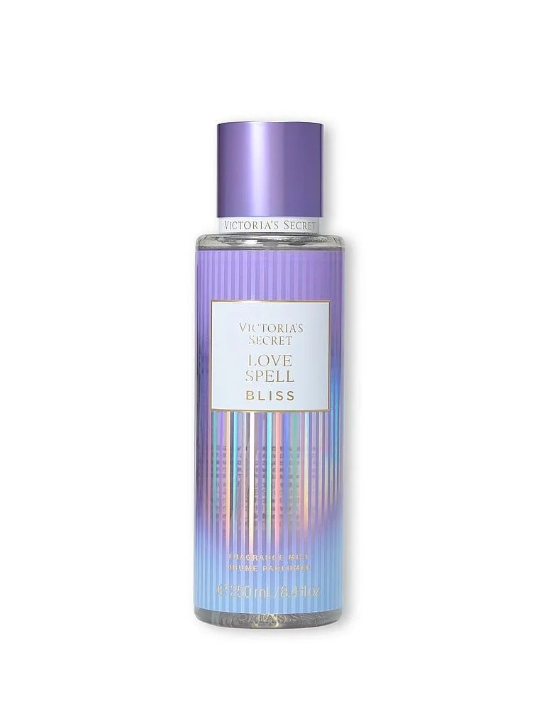 VICTORIA SECRET FRAGRANCE BODY MIST 250ml -LOVE SPELL BLISS فكتوريا سيكريت مست عطر للجسم